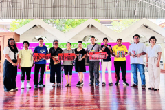 สำนักงานส่งเสริมเศรษฐกิจดิทิทัล มอบอุปกรณ์ตามเกณฑ์มาตรฐานกรมการขนส่งทางบก ให้กับรถรับ-ส่งนักเรียน