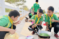 เข้าค่ายพักแรมของลูกเสือสามัญ ชั้นป.6